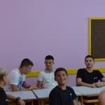 Aktivitet, atraksion, argëtim, në ditën e parë të mësimit në shkollën “Mileniumi i Tretë”