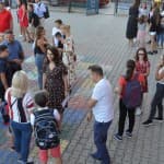 Aktivitet, atraksion, argëtim, në ditën e parë të mësimit në shkollën “Mileniumi i Tretë”