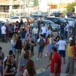 Aktivitet, atraksion, argëtim, në ditën e parë të mësimit në shkollën “Mileniumi i Tretë”