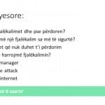 Cilat fjalëkalime janë më të sigurta?