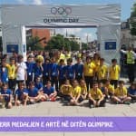 ENGJËLL SHEHU MERR MEDALJEN E ARTË NË DITËN OLIMPIKE