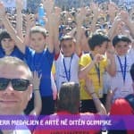 ENGJËLL SHEHU MERR MEDALJEN E ARTË NË DITËN OLIMPIKE