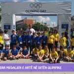 ENGJËLL SHEHU MERR MEDALJEN E ARTË NË DITËN OLIMPIKE