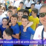 ENGJËLL SHEHU MERR MEDALJEN E ARTË NË DITËN OLIMPIKE