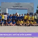 ENGJËLL SHEHU MERR MEDALJEN E ARTË NË DITËN OLIMPIKE