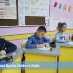 Mileniumi i Tretë Goes Blue for Children’s Rights