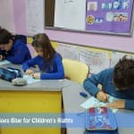 Mileniumi i Tretë Goes Blue for Children’s Rights