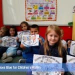 Mileniumi i Tretë Goes Blue for Children’s Rights