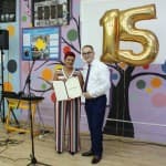 MIRËNJOHJE PËR THEMELUESIN  DHE KONTRIBUESIT E SHKOLLËS