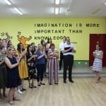 MIRËNJOHJE PËR THEMELUESIN  DHE KONTRIBUESIT E SHKOLLËS