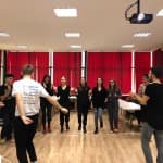 Në kuadër të projektit PASCH në shkollën tonë u mbajt një Musik-Workshop