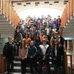 Ne, klasët e pesta, vizituam një prej institucioneve më të rëndësishme të vendit – Bibliotekën Kombëtare të Kosovës “Pjetër Bogdani”.