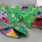 Nxënësit e klasave të treta, të katërta dhe të pesta, për festat e fundvitit, punuan kartolina në të cilat shkruan dëshirat më të ngrohta për më të dashurit e tyre.