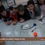 Ora e Matematikës me nxënësit e klasave V, u zhvillua në ambientet e kabinetit të Kimisë!