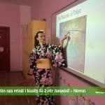 Prezantim nga prindi i klasës IV-2 për Japoninë – Nippon