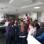 Vizitë në në të përditshmen “Zëri” dhe në “Radio Prishtina”