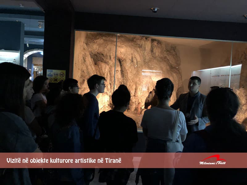 Vizitë në objekte kulturore artistike në Tiranë