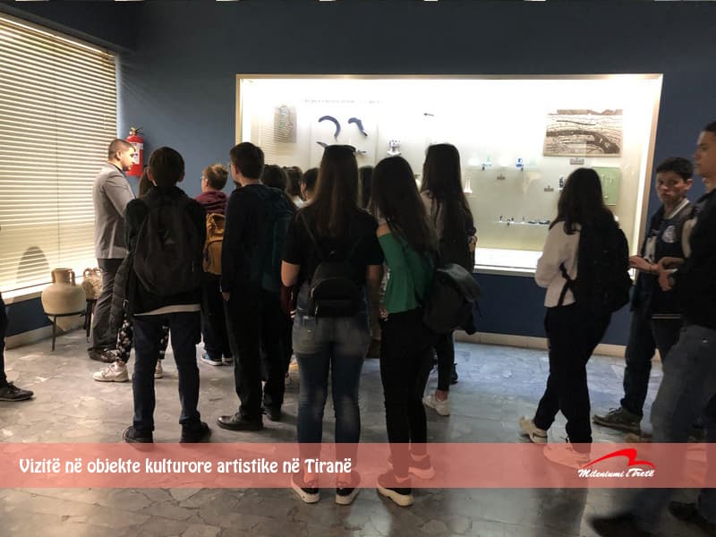 Vizitë në objekte kulturore artistike në Tiranë