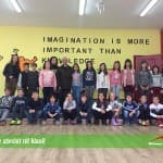 Vizita e gjyshit në klasë